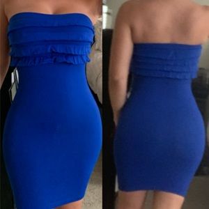 Bebe strapless dress